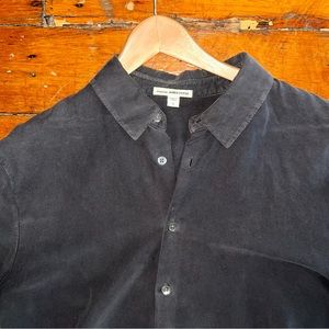 James Perse men’s button down cotton shirt